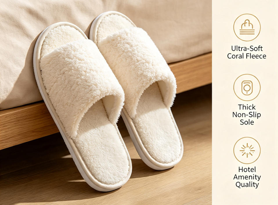 Why Coral Fleece Slippers Become the Top Choice for Modern Hotel Guest Rooms